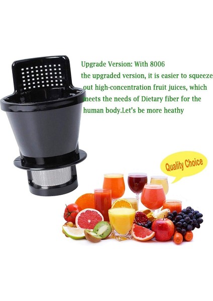 Omegae 8006, 8005, 8004 ve 8003 NC900 Yavaş Sıkma Sıkacağı 2 ile Uyumlu 8006 Sıkacağı Yedek Parçaları (Yurt Dışından) indirimleri