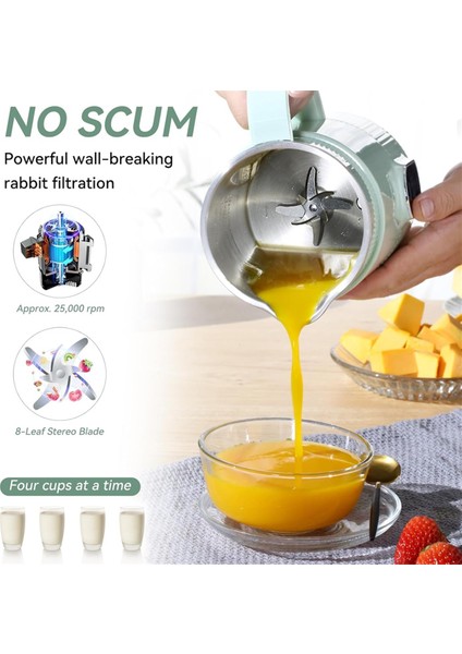 Ev Yapımı Bitki Sütü, Yulaf Sütü, Soya Sütü Makinesi Için Elektrikli Soya Sütü Duvar Kırma Makinesi Abd Fişi (Yurt Dışından) indirimleri