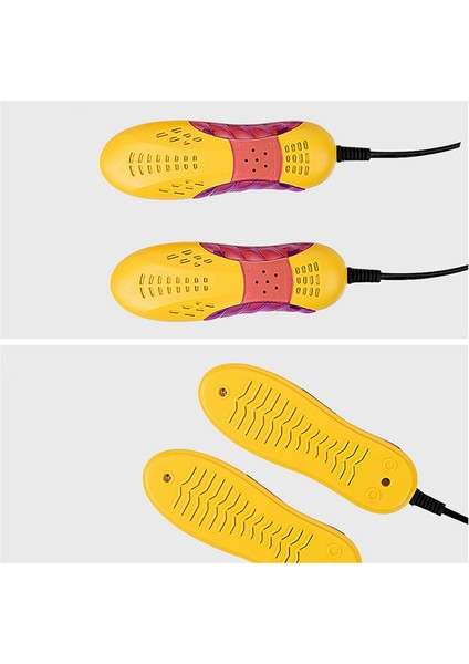 Yarış Arabası Şeklinde Ayakkabı Kurutucu Ayak Koruyucu Bot Koku Giderici Nem Alma Cihazı Mor Işık Isıtıcı 18W (A) Ab Fişi (Yurt Dışından) fırsatları