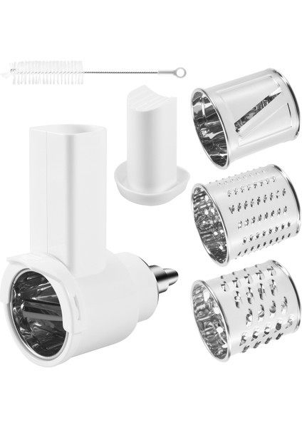 Kitchenaid Stand Mikseri Için Peynir Dilimleyici Parçalayıcı Ataşmanı, 3 Bıçaklı Kitchenaid Parçalayıcı Aksesuarlarını Değiştirin (Yurt Dışından)