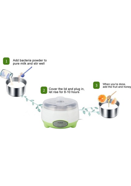 Yoğurt Makinesi Kompakt Yunan Yoğurdu Yapma Makinesi Ev Yapımı Yoğurt Makinesi Organik Yoğurt Peynir Makinesi Us Plug (Yurt Dışından) fiyatları