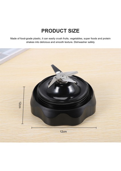 Yedek Blender Kombosu Kolay Çevirmeli Çıkarıcı Bıçak, Nutribullet 1200W Blender Kombosu ZNBF30500Z 1 Adet ile Uyumlu (Yurt Dışından)