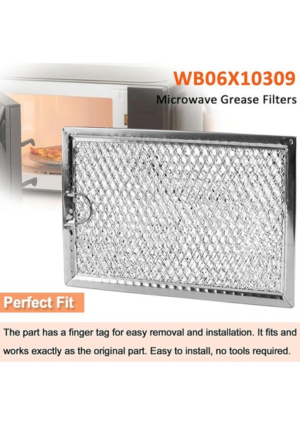 Ge WB06X10309/WB06X10359 Mikrodalga Havalandırma Filtresi Için 4 Adet Mikrodalga Filtresi Değişimi (Yurt Dışından) fırsatları