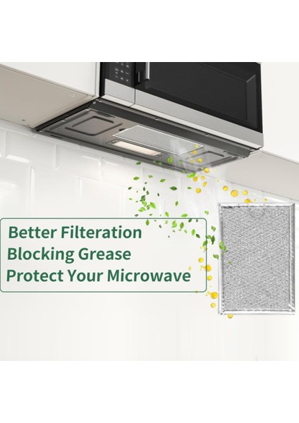 Ge WB06X10309/WB06X10359 Mikrodalga Havalandırma Filtresi Için 4 Adet Mikrodalga Filtresi Değişimi (Yurt Dışından) indirimleri