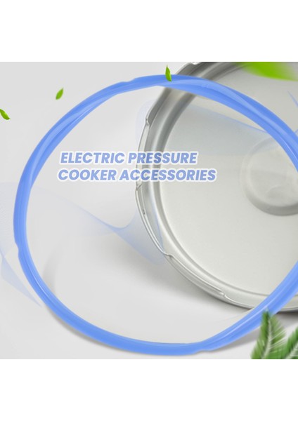 Düdüklü Tencere Aksesuarları Için Silikon Sızdırmazlık Halkası, 5 Veya 6 Litrelik Modellere Uygun, Kırmızı, Mavi ve Yaygın Şeffaf Beyaz, 3'lü Paket (Yurt Dışından) fiyatları