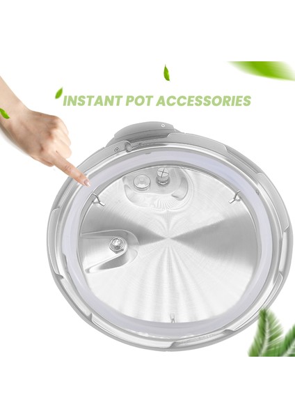 Düdüklü Tencere Aksesuarları Için Silikon Sızdırmazlık Halkası, 5 Veya 6 Litrelik Modellere Uygun, Kırmızı, Mavi ve Yaygın Şeffaf Beyaz, 3'lü Paket (Yurt Dışından) modelleri