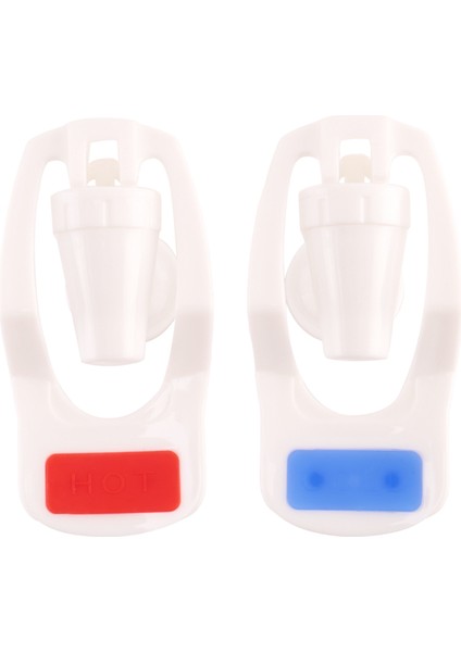 Su Sebili Yedek Basmalı Tip Beyaz Plastik Musluk 2 Adet (Yurt Dışından) fiyatları