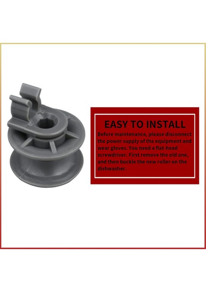 Lg Için 8 Adet 4581DD3002A Bulaşık Makinesi Üst Raf Tekerlekleri, Bulaşık Makinesi Silindiri ve Aks Tertibatı Yedek Parçası (Yurt Dışından) fırsatları