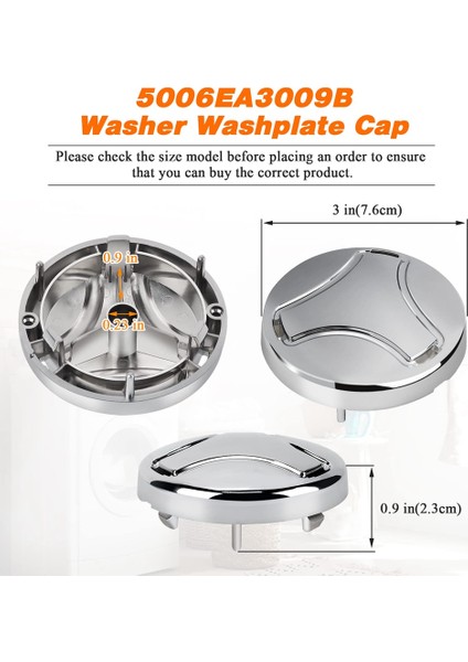 5006EA3009B Çamaşır Makinesi Pulsatör Kapağı Çamaşır Makinesi Kontrol Düğmesi Çamaşır Makinesi Kurutucu Kontrolü Için Yedek (Yurt Dışından) modelleri