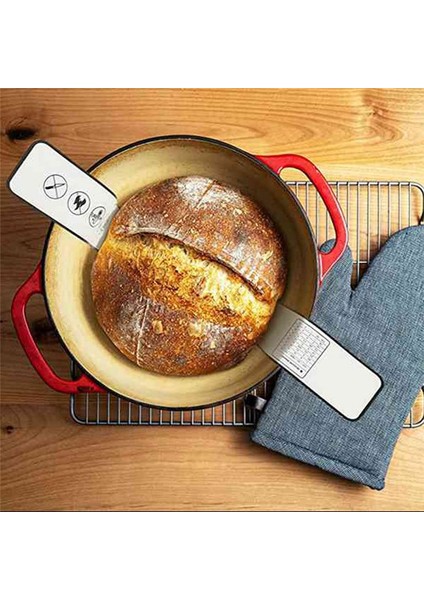 Adet Silikon Pişirme Matı, Uzun Saplı, 8,3 Inç Yeniden Kullanılabilir Levhalı, Hollanda Fırını Ekmek Pişirme Matı, Yapışmaz Pişirme Matı, Siyah (Yurt Dışından) fiyatları