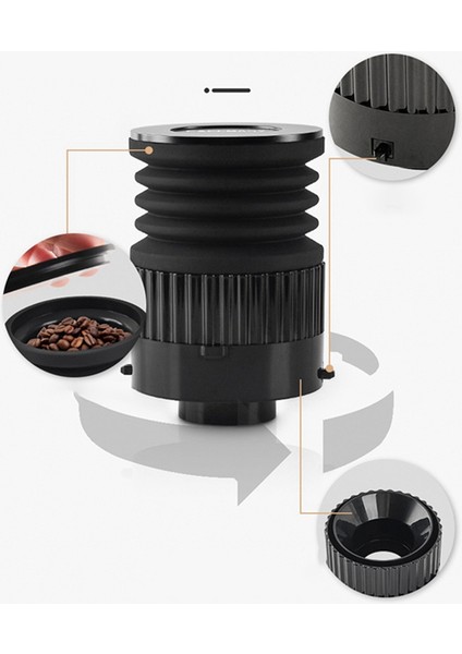 Breville Üfleme Tozu Haznesi Kahve Öğütücüsü Hava Üflemeli Fasulye Haznesi Körüklü Dozaj Haznesi (Metal Kapak) Için Uygundur (Yurt Dışından) fırsatları