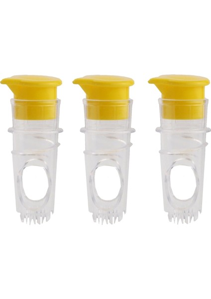 Mutfağınız Için 3 Parça Mini Manuel Limon Sıkacağı, Taşınabilir Limon Sıkacağı, Çok Amaçlı Meyve Sıkacağı (Yurt Dışından)