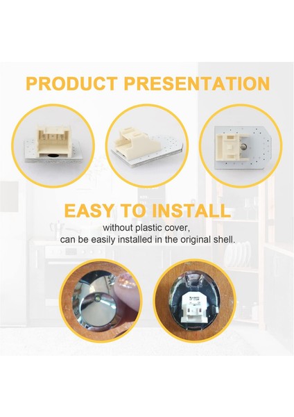 8 Adet WR55X11132 WR55X25754 Buzdolabı LED Işığı Ge Buzdolabı LED Ampulüyle Uyumlu (Yurt Dışından) fırsatları