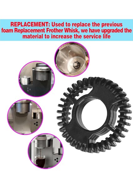 Keurig K-Cafe Edition Tek Kişilik Kahve Latte ve Cappuccino Makinesi Için Yedek Çırpıcı 2'li Paket (Yurt Dışından) indirimleri