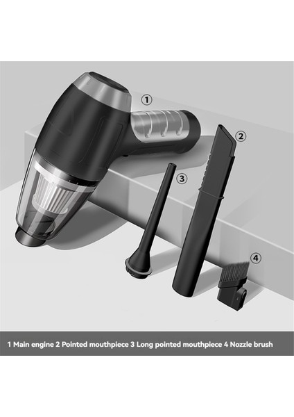El Tipi Kablosuz Araba Süpürgesi Emiş ve Üfleme Entegre (Yurt Dışından) fiyatları