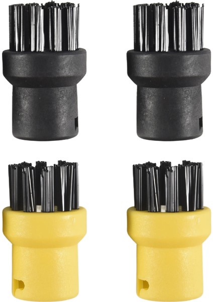 Yuvarlak Fırça Seti [4 Parça] Karcher Buharlı Temizleyici Aksesuarları, Karcher Yuvarlak Fırça, Karcher Derz Fırçası Için Uygundur (Yurt Dışından) modelleri