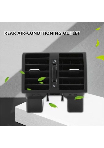 Vw Touran Caddy Için Araç Orta Konsol Klima Arka Havalandırma Menfezi 1TD819203 Klima Izgarası (Yurt Dışından)