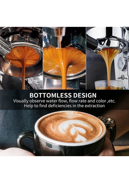 51 mm Portafilter 3 Kulaklı, Paslanmaz Çelik, Ahşap Saplı ve Filtre Sepetli 51 mm Dipsiz Portafilter (Yurt Dışından) fırsatları