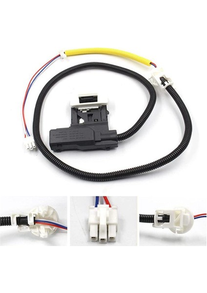 W11307244 Whirlpool Çamaşır Makinesi Kapağı Kilit Anahtarı (3 Kablo), Çamaşır Makinesi Kapağı Mandalı Tertibatı W10682535, 2 Adet (Yurt Dışından) fırsatları