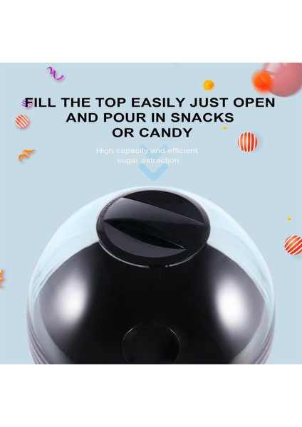 Düğün Şekerleme Makinesi Otomatik Sensörlü Abs Vintage Sakızlı Mini Sakız Şekerleme Makinesi, Çocuklar Için Sevimli Hediye (Yurt Dışından)