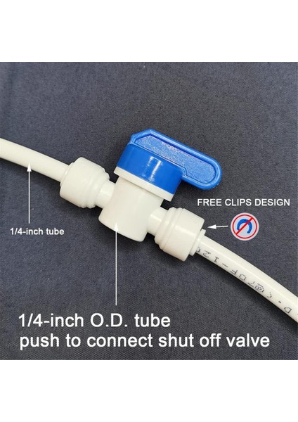 1/4 Inç Dış Çap Uzunluğu 32,8 Ft (10 Metre) Ro Su Borusu, Ro Su Arıtma Sistemi Için Hortum Borusu (Yurt Dışından) modelleri