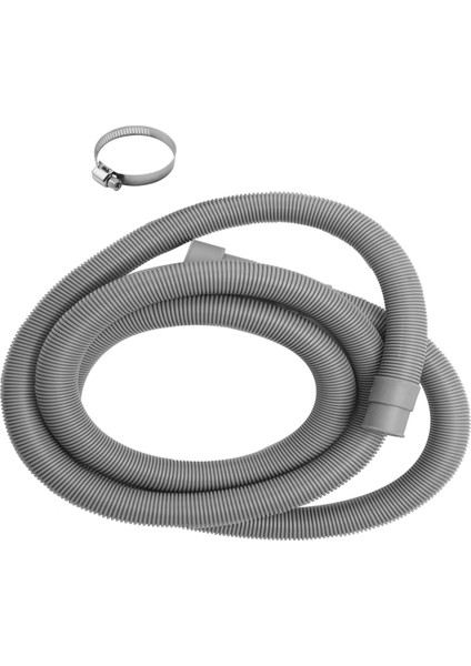 Tahliye Hortumu Uzatma Seti Evrensel Çamaşır Makinesi Hortumu 6,5 Ft, Tahliye Hortumları ve Hortum Kelepçeleri Dahil (Yurt Dışından) fırsatları