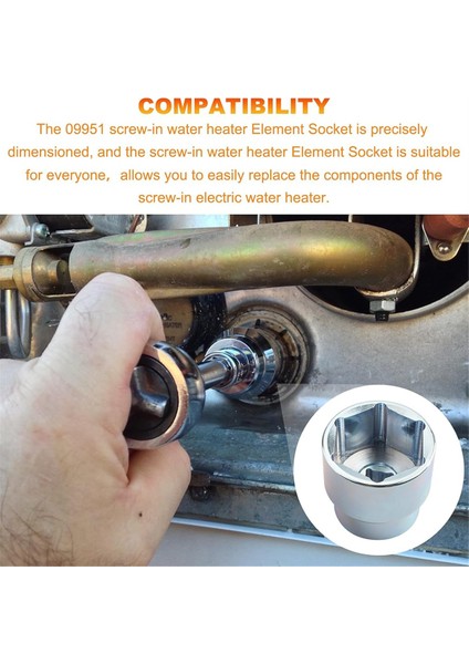 09951 Karavan Elektrikli Su Isıtıcısı Için Su Isıtıcı Elemanı Soketi, Isıtıcı Elemanını Çıkarma ve Değiştirme (Yurt Dışından) indirimleri