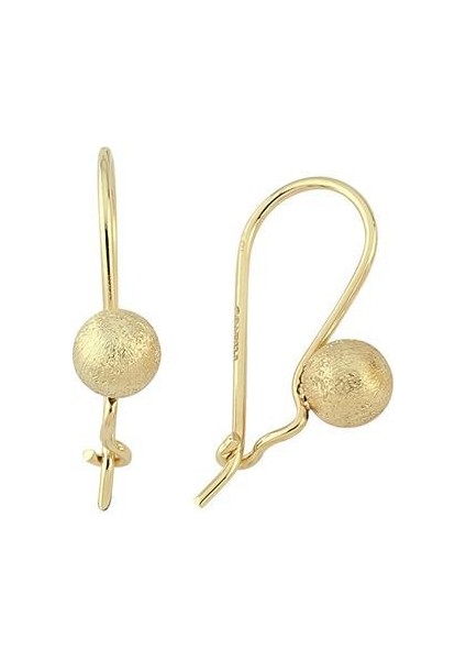 Altın Top Küpe modelleri