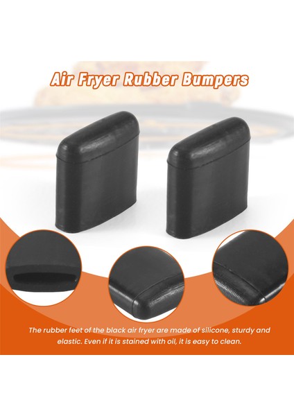 Hava Fritözü Kauçuk Tamponları, Hava Fritözü Tepsi Kauçuk Yedek Parça Aksesuarları, Hava Fritözü Tavası Için Çizilmez Koruyucu Kılıflar (Yurt Dışından) indirimleri