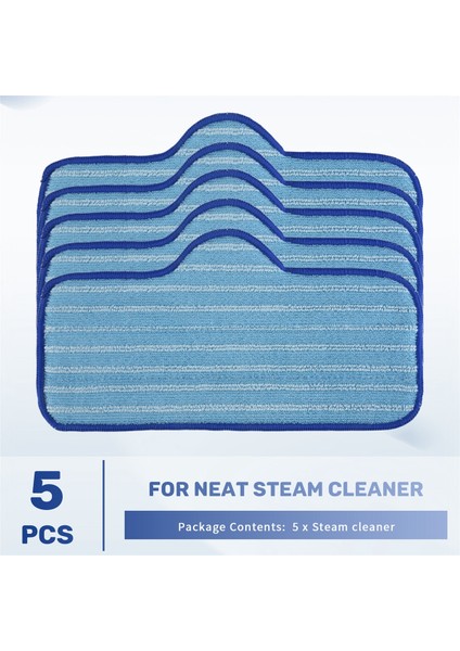 Dupray Neat Buharlı Temizleyiciye Uygun 5'li Mikrofiber Buharlı Paspas Pedi Paketi (Yurt Dışından) fırsatları