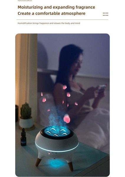 Esansiyel Yağ Difüzörü 350 ml Soğuk Sis Difüzör Nemlendirici Alev ve Volkan Susuz Otomatik Kapanma Özellikli Ev Tipi Ingiltere Prizi (Yurt Dışından) modelleri