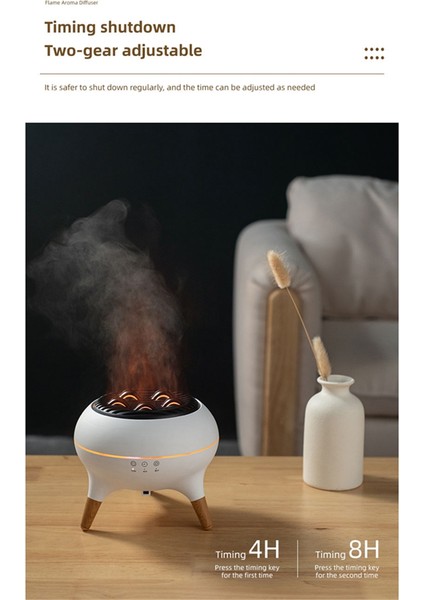 Esansiyel Yağ Difüzörü 350 ml Soğuk Sis Difüzör Nemlendirici Alev ve Volkan Susuz Otomatik Kapanma Özellikli Ev Tipi Ingiltere Prizi (Yurt Dışından) fırsatları