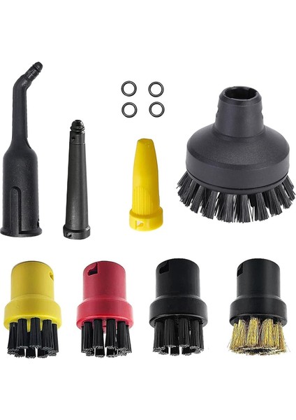 Karcher Sc1 Sc2 Sc3 Sc4 Sc5 Için 12 Parça Fırça Buharlı Temizleyici Aksesuarları, Buharlı Temizleyici Seti (Yurt Dışından)