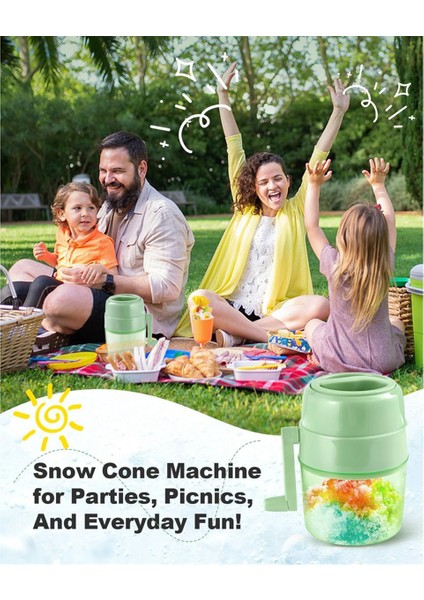 Kar Konisi Makinesi, Buz Kırıcı, Manuel Buz Kırıcı, Çift Paslanmaz Çelik Bıçaklı Buz Kırıcı (Yurt Dışından) fırsatları