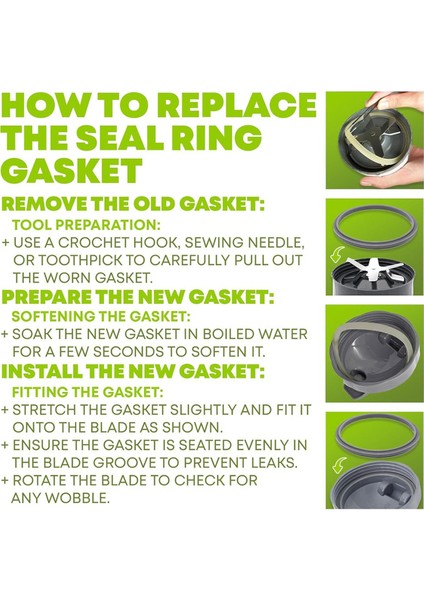 Nutribullet 600/900W Ekstraktör Blender Yedek Parçaları Için 9 Adet Blender Contası Değişimi (Yurt Dışından) indirimleri