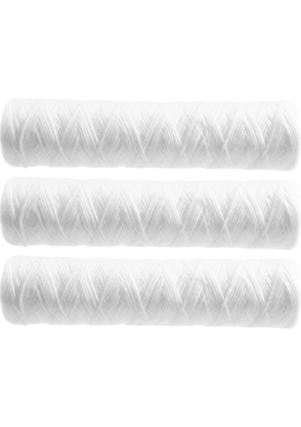 3 Adet Su Arıtma Cihazı 10 Inç Ip Sarma Filtre Kartuşu 5 Mikrometre Pp Pamuk Filtre Tortu Filtresi (Yurt Dışından) fiyatları