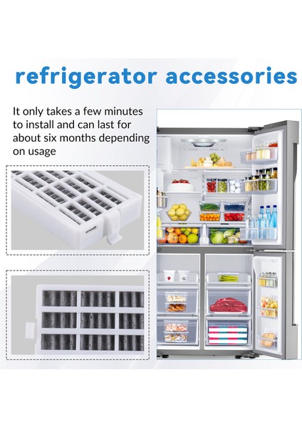 W10311524 Whirlpool Aır1 Için 4 Adet Hava Filtresi Buzdolabı Taze Akış Yedek Parça Aksesuarları (Yurt Dışından) indirimleri