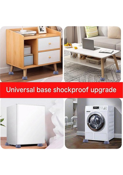 Çamaşır Makinesi Ayak Pedleri, Darbe Emici Pedler, Kaymaz ve Darbeye Dayanıklı Pedler, Buzdolabı Tamburu Nem Geçirmez Tabanlar (Yurt Dışından) fırsatları