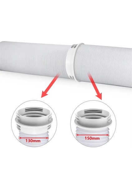 Mobil Klima Egzoz Borusu Bağlantısı 13/15CM Üniversal Boru Redüktörü Havalandırma Borusu Uzatma Adaptörü (Yurt Dışından) modelleri