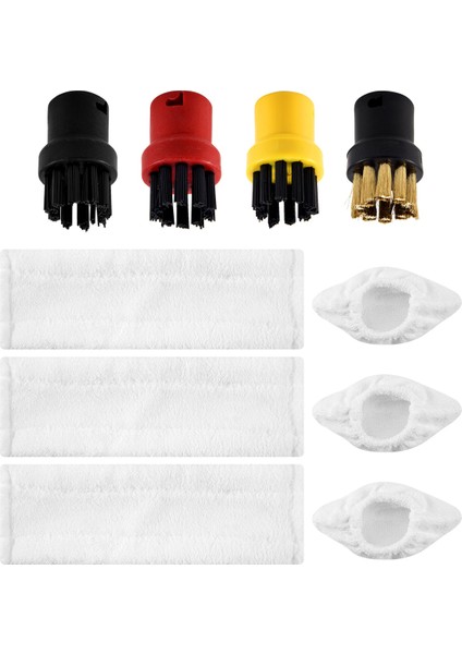 Karcher Easyfix Sc2 Sc3 Sc4 Sc5 Buharlı Temizleyici Için Buharlı Paspas Bezi Mikrofiber Zemin Giysi Pedleri Bakır Fırçalar (Yurt Dışından) fiyatları