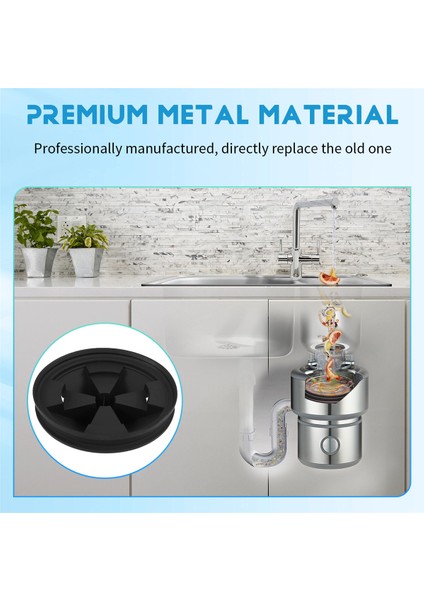 2 Adet Silikon Atık Öğütücü Sıçrama Önleyici Kapak 87 mm Dış Çap Insinkerator Gıda Atığı Öğütücüsüne Uygun (Yurt Dışından) fırsatları