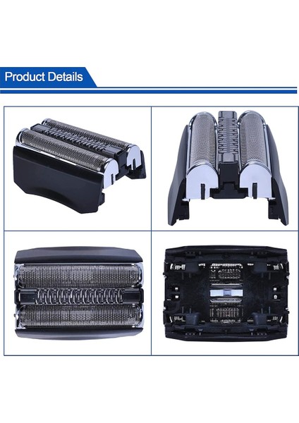 Braun Series 7, 720S, 790CC, 760CC, 765CC, 795CC, 730, 9565, 750CC, 9585, 9591 ve 7840S B Için 70B Tıraş Makinesi Yedek Folyosu ve Kesici (Yurt Dışından) modelleri