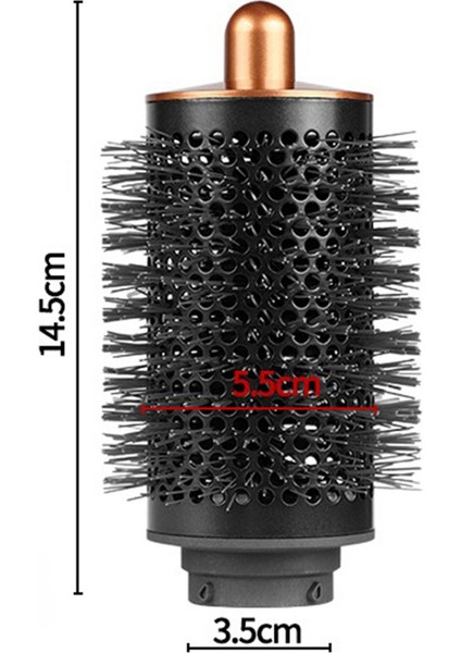 Dyson Airwrap Saç Kurutma Makinesi Çok Amaçlı Şekillendirici ve Adaptörlü Saç Kıvırma Aleti Için Büyük Yuvarlak Hacim Verici Fırça, Altın (Yurt Dışından) fırsatları