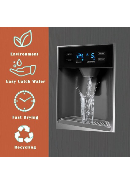 2 Adet Buzdolabı Damlama Tutucu Tepsi Mini Buzdolabı Damlama Tepsisi Buz ve Su Sebili Tavası Buzdolabı Dökülen Su Pedini Korur (Yurt Dışından) modelleri