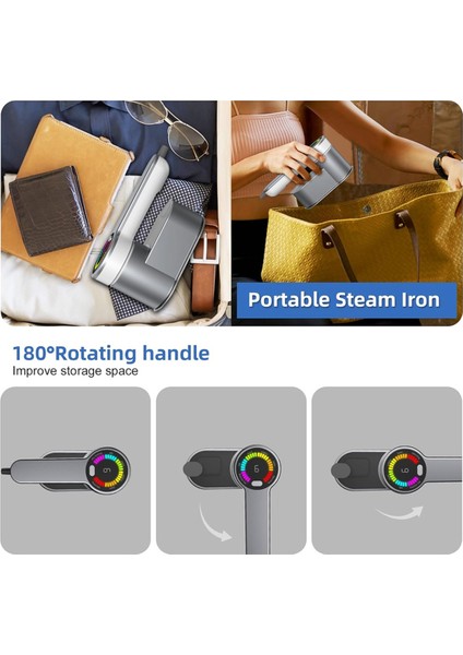 Giysiler Için Buharlı Ütü, 6 Modlu Giysi Buharlı Ütü, Taşınabilir Elde Taşınabilir Giysi Buharlı Ütü Makinesi, Ev Seyahat Abd Fişi (Yurt Dışından) indirimleri