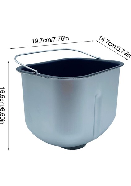 Yapışmaz Ekmek Karıştırma Kovası, Metal Ekmek Fıçısı Astarı, Un Hamuru Karıştırmak Için Yeniden Kullanılabilir Pişirme Fıçısı (Yurt Dışından) modelleri