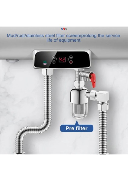 Ev Tipi Paslanmaz Çelik Arıtıcı Doğrudan Içme Musluğu Temiz Içme Suyu Arıtma Suyu Filtresi Isıtıcı Çamaşır Makinesi (Yurt Dışından) fırsatları