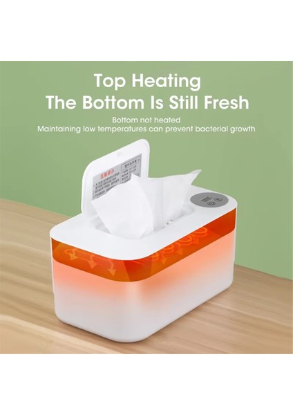 Bebek Islak Mendil Isıtıcısı Ayarlanabilir Sıcaklık Kontrolü Bebek Islak Mendil Isıtıcısı (Yurt Dışından) modelleri