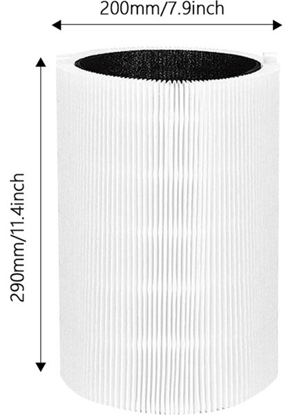 Blue Pure 411 Serisi Smokeblock Yedek Filtresi, Blue Pure 411 Auto, 411 ve 411+ Hava Temizleyicilerine Uygun 2 Adet (Yurt Dışından) indirimleri