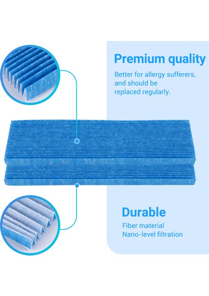 Daikin Hava Temizleyici Temizleme Filtresi MC70KMV2 Serisi MC70KMV2N MC70KMV2R MC70KMV2A MC70KMV2K MC709MV2 Için 5 Adet (Yurt Dışından) fırsatları